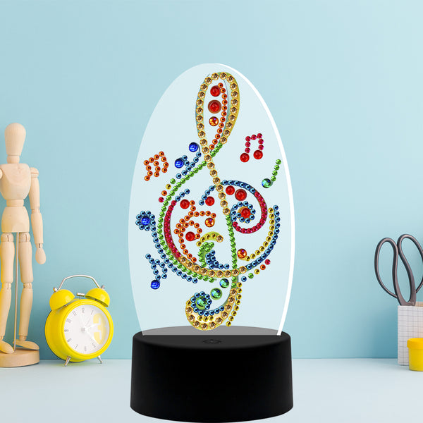 Diamond Painting DP17 LED Seven Changing Colour Light Music Note