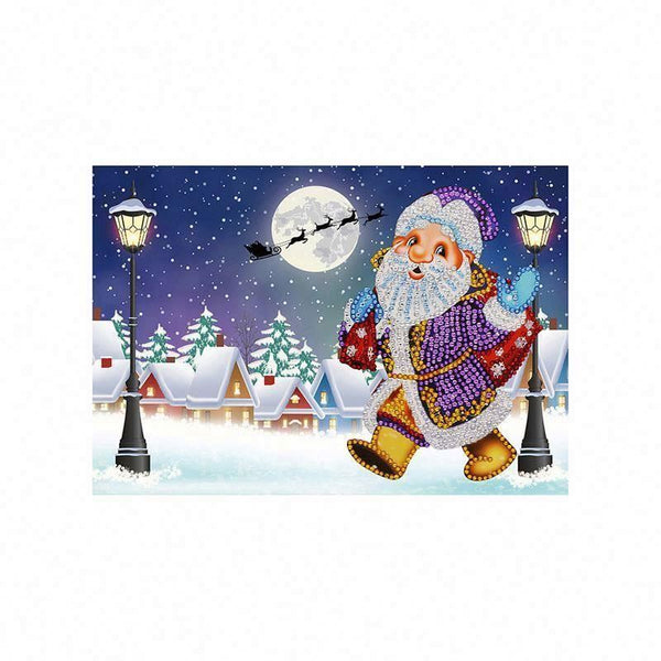 Diamond Painting Christmas Cards - 8 pack