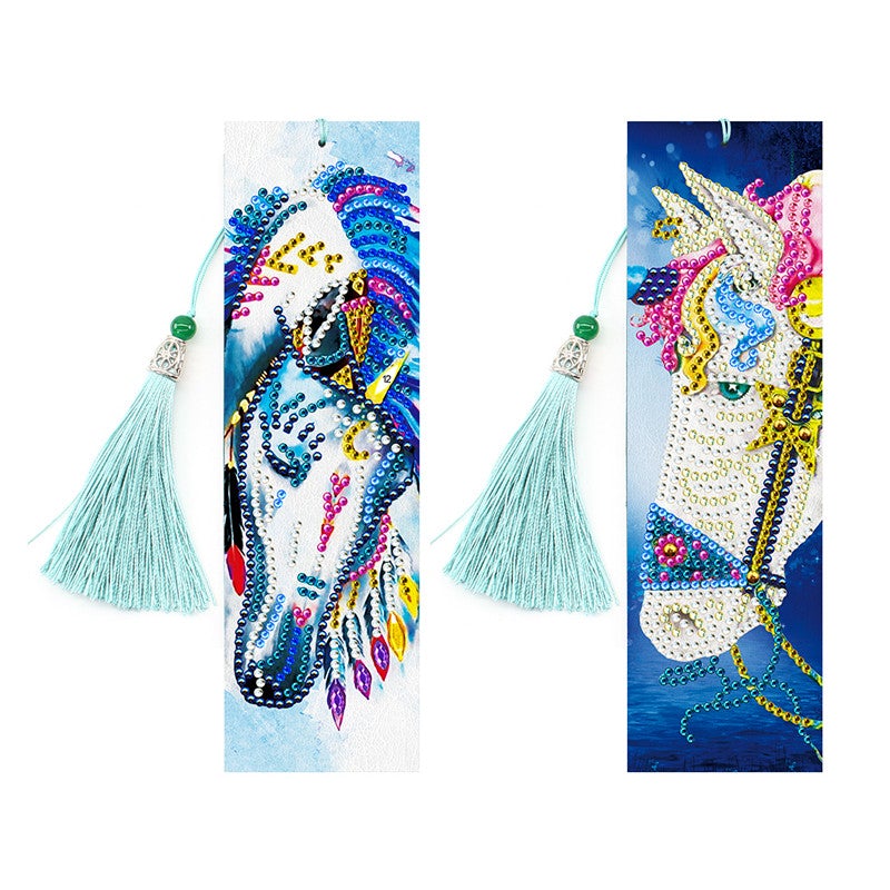 Diamond Painting Bookmark Kits - 2 Pack Unicorn