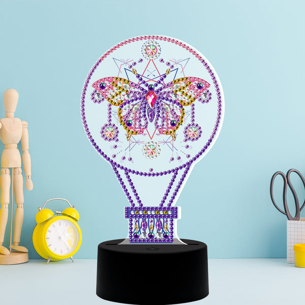 Diamond Painting DP08 LED Seven Changing Colour Light Butterfly